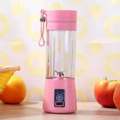 

VIVAAN 1ness Portable and Rechargeable Battery Juice Blender(Pink) 220 Juicer Mixer Grinder(Pink, 1 Jar)