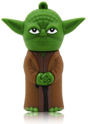 PANKREETI PKT445 Star Wars Yoda 128 GB Pen Drive(Green)