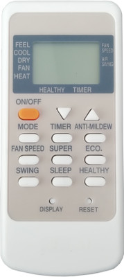 LipiWorld 135 AC Remote Compatible for  AC IFB Remote Controller(White)