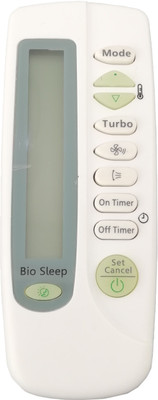LipiWorld 87 AC Remote Compatible for  Samsung AC Remote Controller(White)