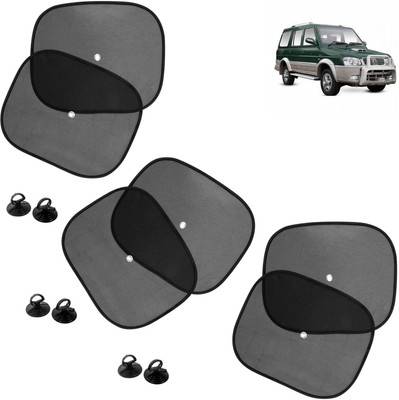 Pious Side Window Sun Shade For Universal For Car Universal For Car(Black)