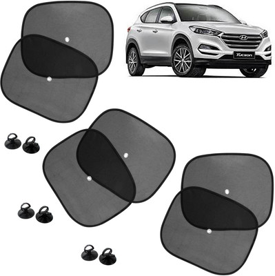 DvineAutoFashionZ Side Window Sun Shade For Hyundai Tucson(Black)