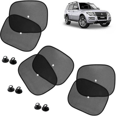 DvineAutoFashionZ Side Window Sun Shade For Mitsubishi Pajero(Black)