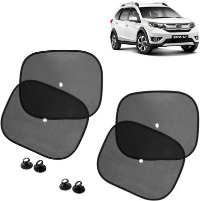 DvineAutoFashionZ Side Window Sun Shade For Honda Universal For Car(Black)