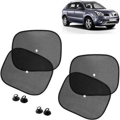 DvineAutoFashionZ Side Window Sun Shade For Renault Koleos(Black)