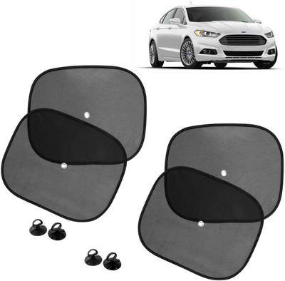 DvineAutoFashionZ Side Window Sun Shade For Ford Fusion(Black)