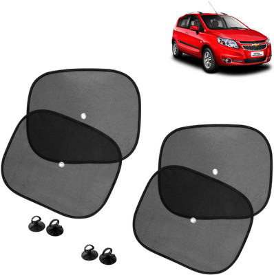 DvineAutoFashionZ Side Window Sun Shade For Chevrolet Sail UVA(Black)