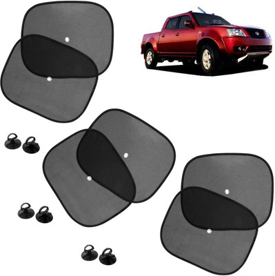 DvineAutoFashionZ Side Window Sun Shade For Tata Xenon XT(Black)