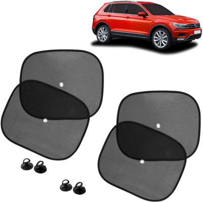 DvineAutoFashionZ Side Window Sun Shade For Volkswagen Universal For Car(Black)