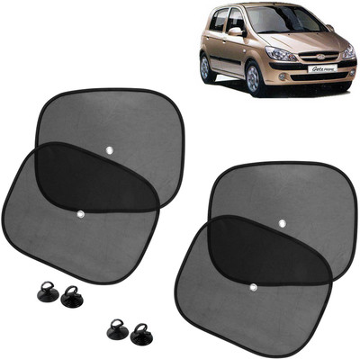 DvineAutoFashionZ Side Window Sun Shade For Hyundai Getz Prime(Black)