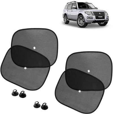 DvineAutoFashionZ Side Window Sun Shade For Mitsubishi Pajero(Black)