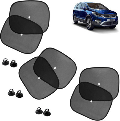 Pious Side Window Sun Shade For Tata Hexa(Black)
