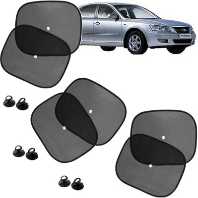 Pious Side Window Sun Shade For Hyundai Sonata Embera(Black)