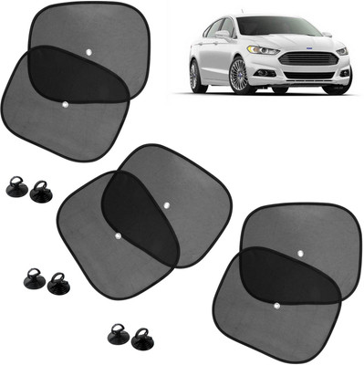 DvineAutoFashionZ Side Window Sun Shade For Ford Fusion(Black)