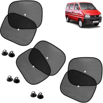 Pious Side Window Sun Shade For Maruti Suzuki Eeco(Black)