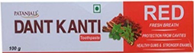 PATANJALI Dant Kanti Red Toothpaste (Pack of 2) Toothpaste(200 g, Pack of 2)