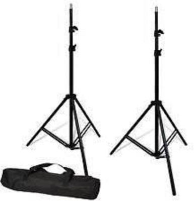 priyam Portable Foldable Umbrella Flash Light Photography Stand with Carry Bag Tripod(Black, Supports Up to 145 g)