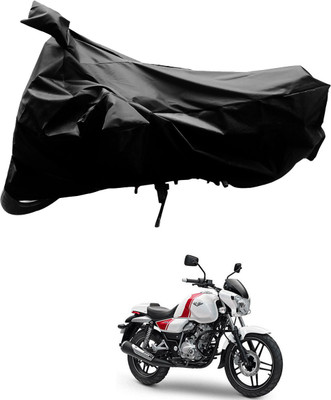SHOOLIN Two Wheeler Cover for Bajaj(Black)