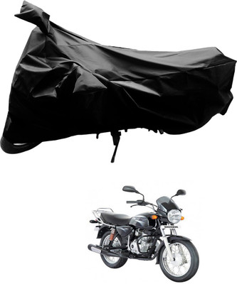 SHOOLIN Two Wheeler Cover for Bajaj(Boxer, Black)