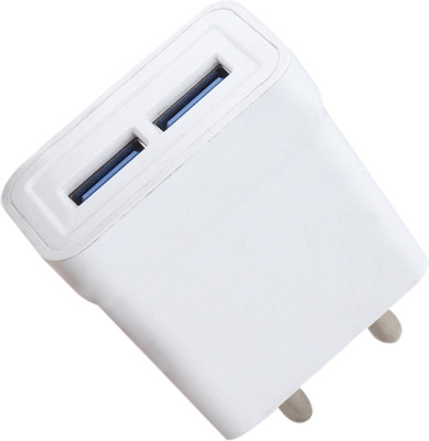 A2 Gold 2.4 A Wall Charger for Mobile with Detachable Cable(White)
