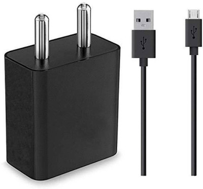 Setster 5 W 3.1 A Wall Charger for Mobile with Detachable Cable(Black, Cable Included)