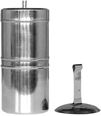 

GESTIONE Stainless Steel South Indian Coffee Filter, 4-6 Cups-200ml(Silver) Indian Coffee Filter(200 ml)