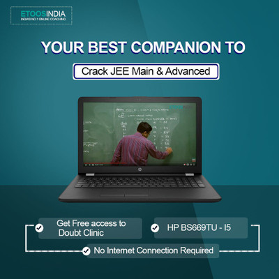 

ETOOSINDIA Complete PCM Video Lectures for JEE Main & Advance with HP BS669TU-I5 Laptop(Laptop)