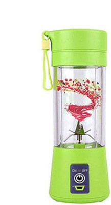 

AK SCIENTIFIC Portable USB Rechargeable Blender 12 Juicer Mixer Grinder Juicer Mixer Grinder 12 Juicer(Green, 1 Jar)