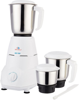 

Bajaj NI9000 500 Mixer Grinder(White, 3 Jars)