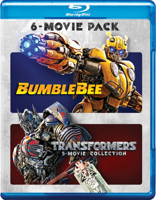 

Bumblebee + Transformers 5 Movies Collection: Transformers + Revenge of the Fallen + Dark of the Moon + Age of Extinction + The Last Knight (6-Disc Box Set)(Blu-ray English)
