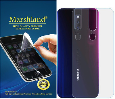 MARSHLAND Back Screen Guard for OPPO, F11 Pro, Matte(Pack of 1)
