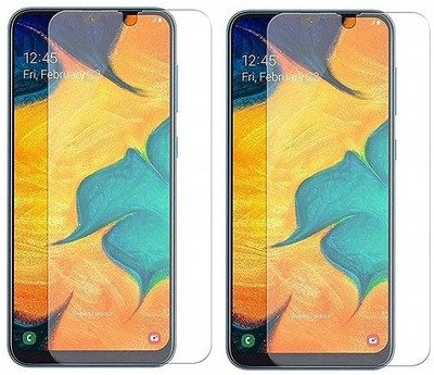 Bodoma Tempered Glass Guard for Samsung Galaxy A70(Pack of 2)