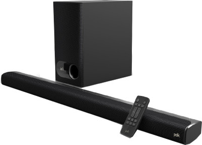 Polk Audio Signa S1 with Wireless Subwoofer Digital Dolby 120 W Bluetooth Soundbar  (Black, 2.1 Channel)