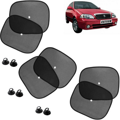 Pious Side Window Sun Shade For Maruti Suzuki Esteem(Black)