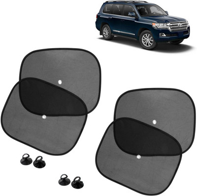 DvineAutoFashionZ Side Window Sun Shade For Toyota Land Cruiser(Black)