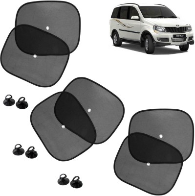 DvineAutoFashionZ Side Window Sun Shade For Mahindra Xylo(Black)