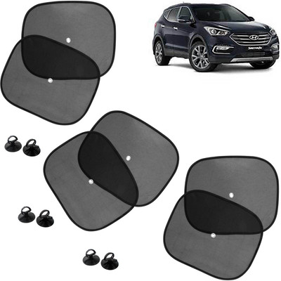 DvineAutoFashionZ Side Window Sun Shade For Hyundai SantaFe(Black)