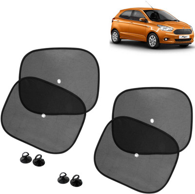 DvineAutoFashionZ Side Window Sun Shade For Ford Figo(Black)