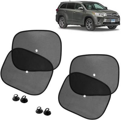 DvineAutoFashionZ Side Window Sun Shade For Toyota Universal For Car(Black)
