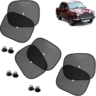 Pious Side Window Sun Shade For HM Ambassador(Black)