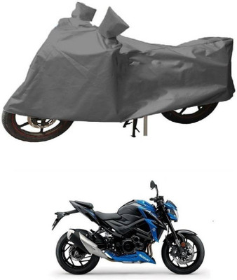 ANLOPE Two Wheeler Cover for Suzuki(GSX, Grey)