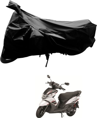 SHOOLIN Two Wheeler Cover for Suzuki(Black)