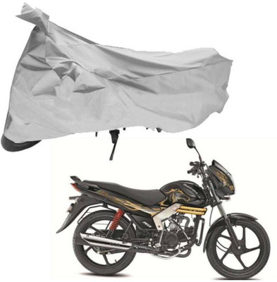 ANLOPE Two Wheeler Cover for Mahindra(Centuro, Silver)
