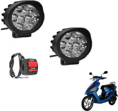 MOCKHE VLB-MI9LD2P-91 Headlight Motorbike LED (12 V, 27 W)(Yo Electron, Pack of 2)