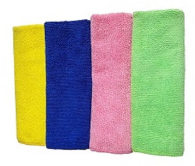 SOMUDEE Dry Microfiber Cleaning Cloth(4 Units)