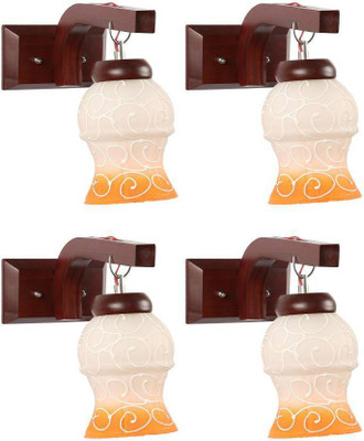 ZADLAXAR Pendant Wall Lamp Without Bulb(Pack of 4)