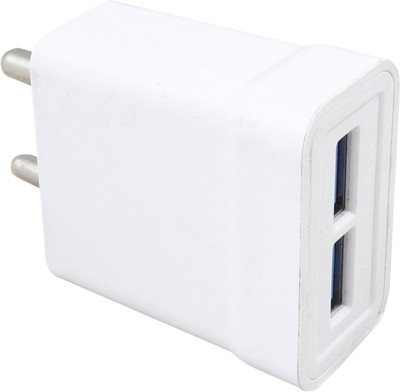 A2 Gold 2.4 A Wall Charger for Mobile with Detachable Cable(White)