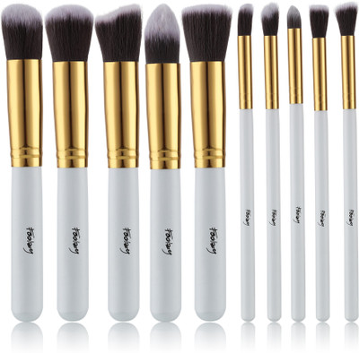 

Foolzy Professional Makeup Brushes Kit(Pack of 10)