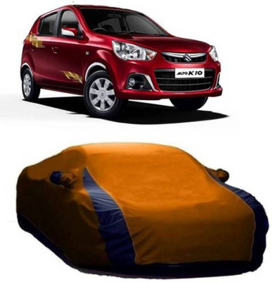 Mrbear Car Cover For Maruti Suzuki Alto K10 (With Mirror Pockets)(Yellow)