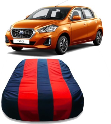 CLICK4DEAL Car Cover For Datsun Go (With Mirror Pockets)(Multicolor)